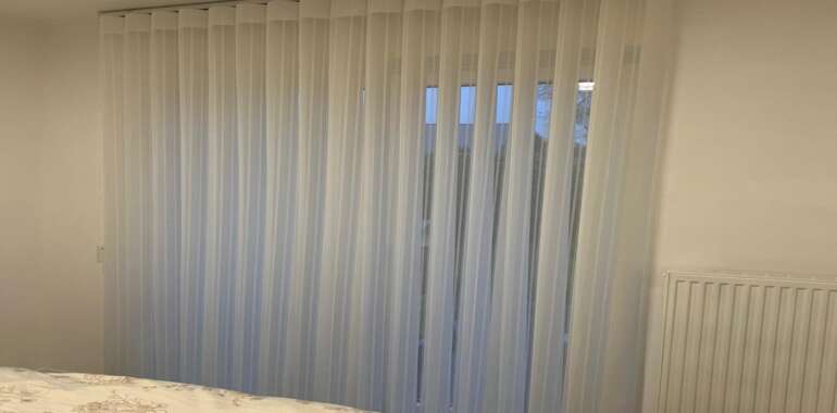 Rideaux Blanc – Chambre à coucher